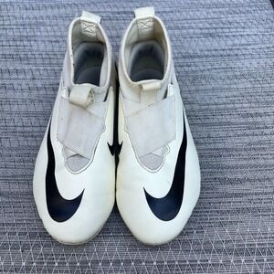 Nike‎ Mercurial Superfly 9 Academy Kids Sz 2.5Y Soccer Cleats Beige Multi Ground